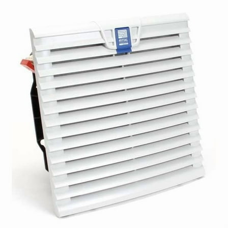 Rittal Axial Fan,Square,10" H,106 CFM 3240100