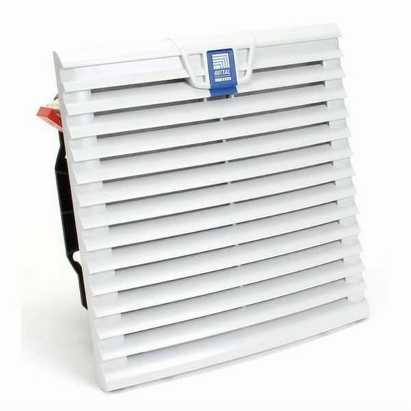 Rittal Axial Fan,Square,10" H,106 CFM 3240100