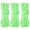 Light Green, variant on 3pair Double Layers Flat Shoelaces Light Green for Sneakers 45 54 60 63 72 Inch