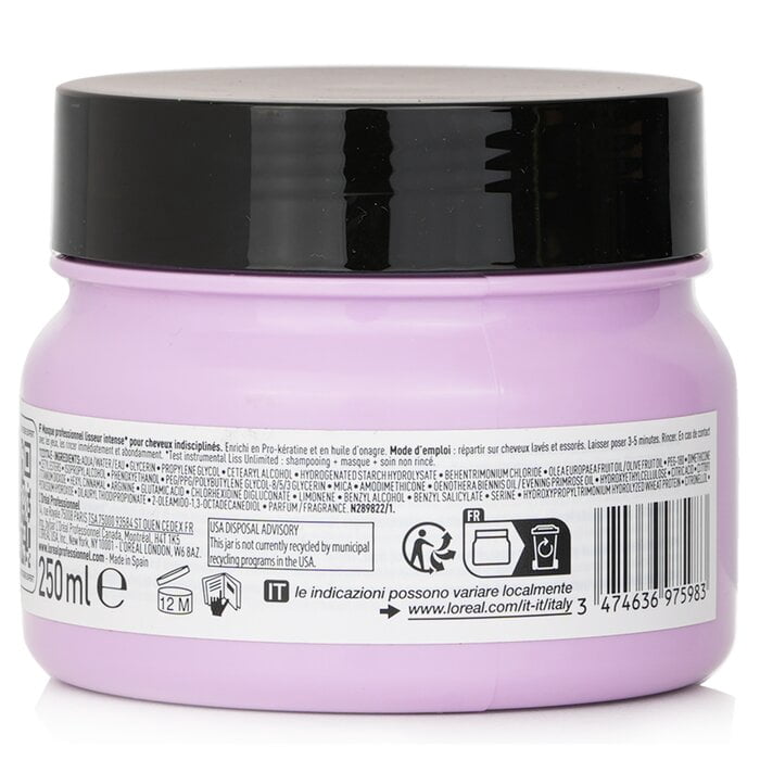 Loreal Professionnel Paris Serie Expert Liss Unlimited Hair Mask 250 ml 2 Pack