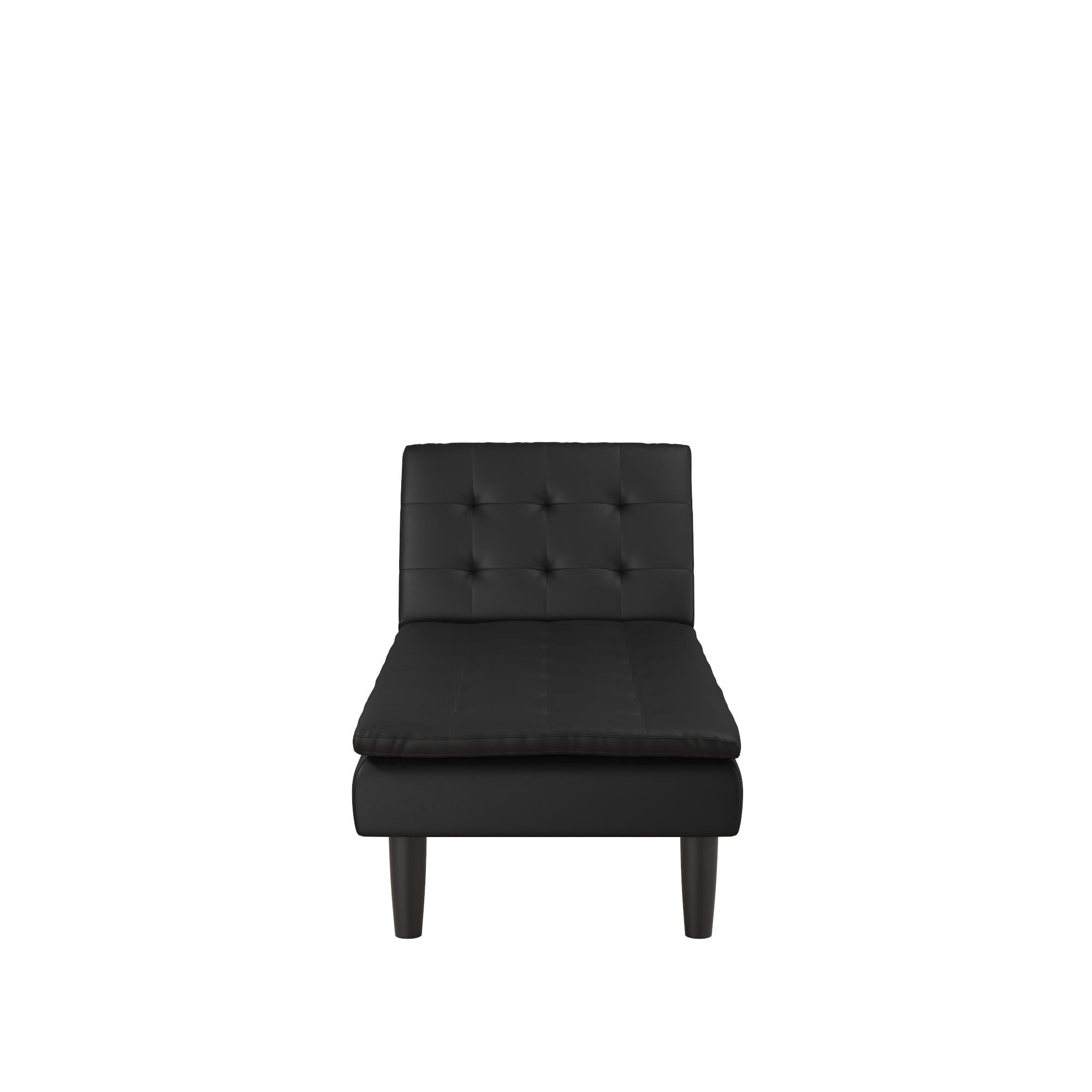 Mainstays memory foam pillow top chaise lounger hotsell