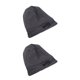 thumbnail image 4 of Minnieouse Sombrero Otoño Gorros Turbantes Satén Underscarf Caps Ajustable Musulmán Islámico Hijabs Headwear Wrap Protección gris oscuro gris oscuro 2piezas Minnieouse  CBP392711, 4 of 6