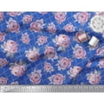thumbnail image 2 of Soimoi Rayon Fabric Geometric,Leaves & Rose Floral Fabric Prints By Yard 56 Inch Wide, 2 of 3