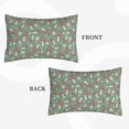 thumbnail image 2 of Picia Retro Hippie Groovy Mushroom Pattern Plush Pillow Case – Soft and Cozy Cushion Cover, Hypoallergenic Throw Pillow Case for Home Decor-14"x20", 2 of 6