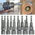thumbnail image 2 of CPAN 65mm Long 5.5-19mm Hexagon Nut Driver Drill Bit Socket Wrench Extension Sleeve, 2 of 8