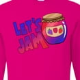thumbnail image 4 of Inktastic Let's Jam Long Sleeve T-Shirt, 4 of 5