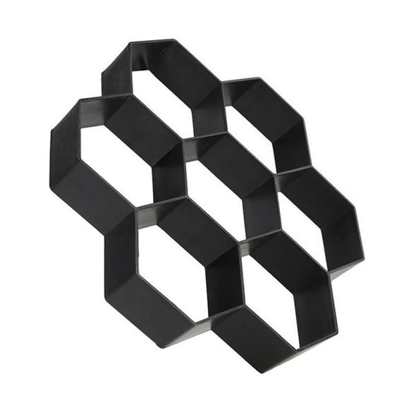 Hexagon Walk Maker Concrete Molds for Hiking Walkways Stepping Stone Mold Garden Pathway Mold