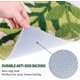 thumbnail image 4 of Alfombra de baño de microfibra con hojas, alfombra de baño tropical, alfombra de baño de alta absorción de agua, 40x60cm Sincero Electrónica, 4 of 4
