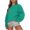 Mint Green, variant on DeHolifer Women Oversized Long Sleeve Sweatshirt Hoodie Loose Fit Solid Round Neck Casual Pullover Fall Clothes Purple X-Large
