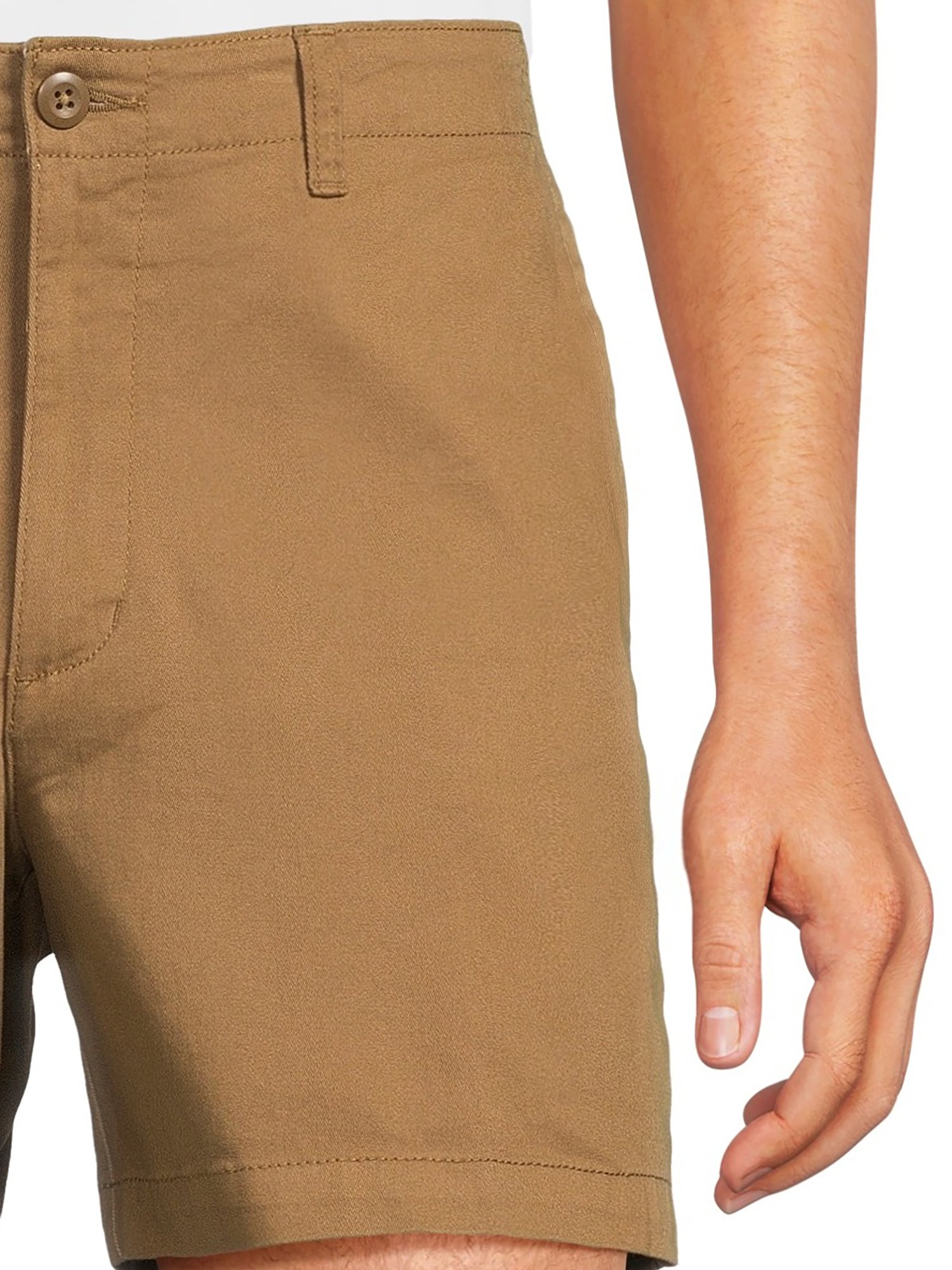 George Men's and Big Men's Flat Front Shorts, 5" Inseam, Sizes 30-46