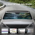 thumbnail image 6 of Car Windshield Sun Shade Foldable UV Ray Sun Visor Protector Sunshade to Keep Your Vehicle Cool (55" x 30"), 6 of 8