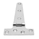 thumbnail image 2 of Bisagras de puerta en forma de T de acero inoxidable Reemplazo de bisagras de metal de alta resistencia para barcos (76x152 mm/3,0x6,0 pulgadas), 2 of 8