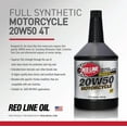 thumbnail image 3 of YHH 42504 20W-50 Motorcycle Oil Synthetic – 2 Quarts, 3 of 4