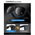 thumbnail image 2 of Gafas de sol ANYLUV Polarized Retro Square UV400, 2 of 6