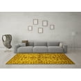 thumbnail image 3 of Ahgly Company Indoor Rectangle Oriental Yellow Traditional Area Rugs, 2' x 3', 3 of 4