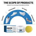 thumbnail image 4 of Shoe Cleaner Cream for White Sneakers and Boots – No Wash Solid Formula with Sponge Applicator – Multipurpose Stain Remover and Quick Brightening Whitener, 4 of 6