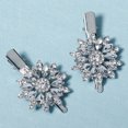 thumbnail image 4 of EeaseMX pinzas para el pelo con diamantes de imitación y flores, elegantes pasadores para el pelo para mujer, 4 of 8