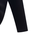 thumbnail image 4 of Yuyuzo Hauts de Pyjama pour Femmes Doublés en Molleton Col Roulé Couche de Base sous-Vêtements Thermiques en Molleton, 4 of 5