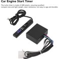 thumbnail image 4 of HUGFEGWE Turbo Timer Control Kit, Auto Turbo Timer 12V Flameout Delay Engine Start Timer with LED Digital Display for Car(Blue Light) CJB91-46240, 4 of 9