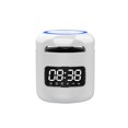 thumbnail image 1 of JM01 portátil BT 5,0 altavoz inalámbrico relojes despertadores altavoces inalámbricos con soporte TF/FM/tarjeta AUX manos libres con micrófono, 1 of 1