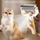 thumbnail image 2 of Pet Brush Sprayer For Shedding Control Massage Grooming Comb Removes Loose Hair Gentle Dog Hair Care Yellow, 2 of 4