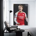 thumbnail image 3 of Martin Odegaard Canvas Poster Print Photo Art Painting Canvas Poster Home Decorative Bedroom Modern Decor Posters Gifts 16x24inch(40x60cm), 3 of 6