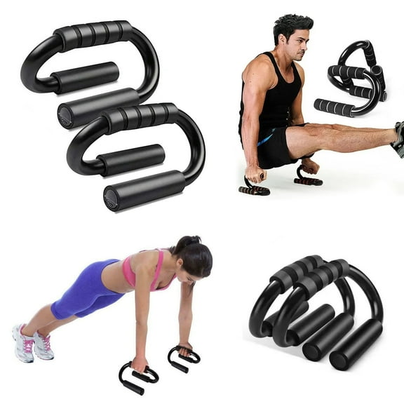 Q&Q BASICS Push Up Bars for Home Workout – Non-Slip Handles, Portable, Stable & Strong