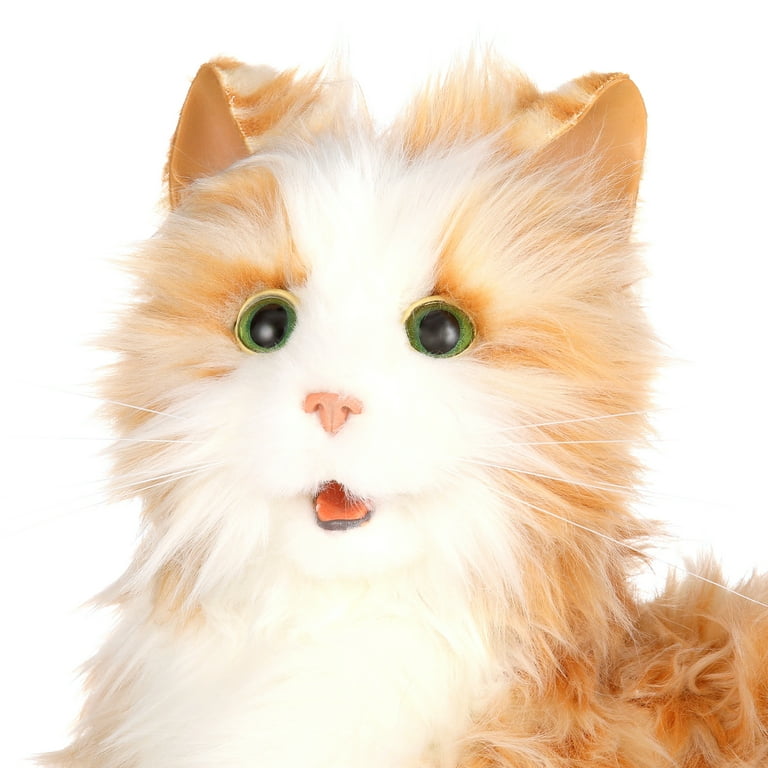 Joy For All Companion Pets A75925L00 Companion Pet Cat With 5 Languages On Box Orange Tabby