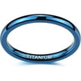 thumbnail image 2 of Wedding Band in Titanium 4MM Ring Classic Style and Polished Finish, 2 of 6