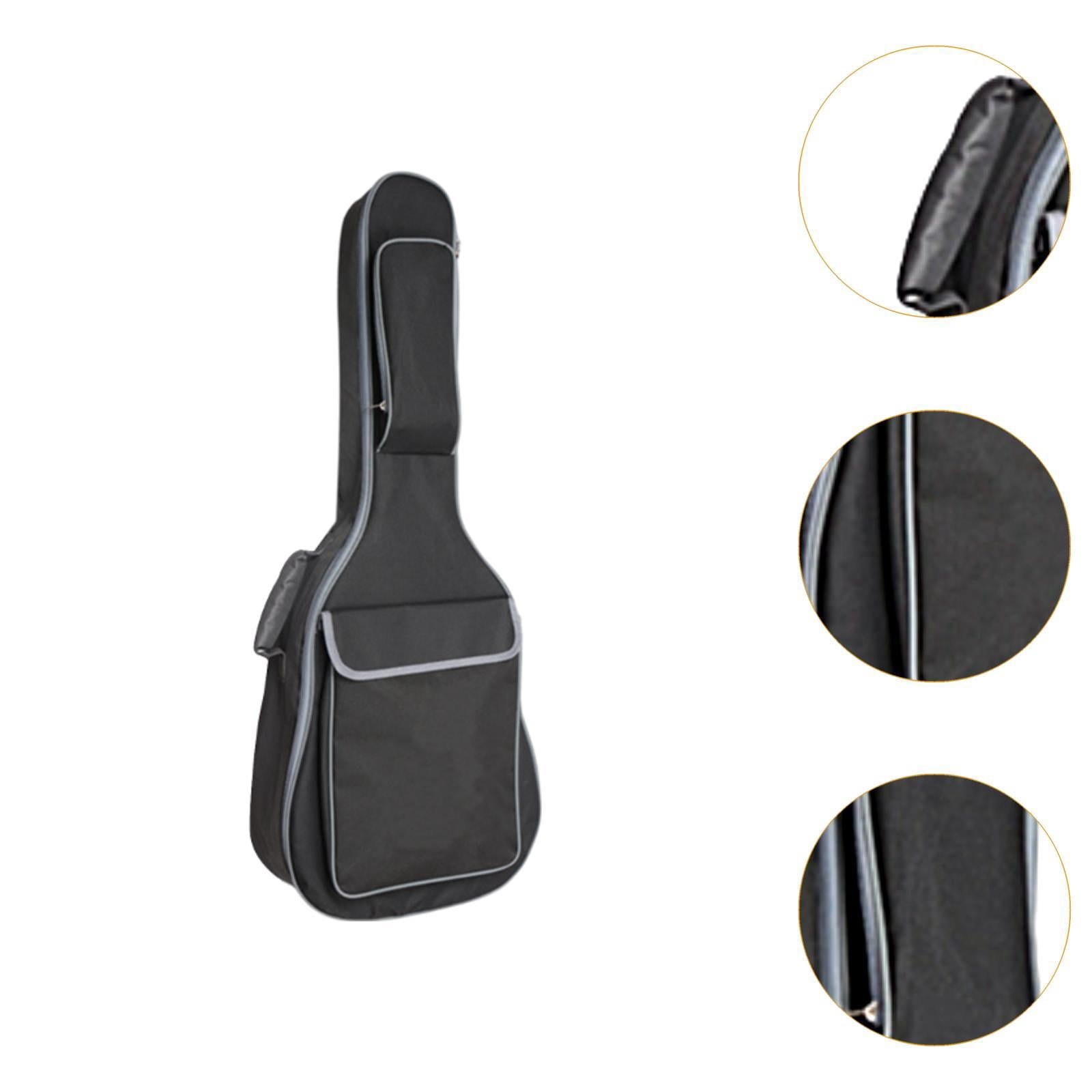 LeeQinersw Guitar Gig Bag Electric Bass Resistant Thicken Protection 36/41" Acoustic Guitar