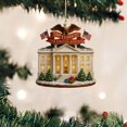thumbnail image 4 of US 250th Anniversary Ornament, Acrylic 250 Years of The United States Anniversary 2026 Patriotic Decorations for Christmas Tree Decor, Collectible Keepsake for Patriots History Lovers (1, Beige-C), 4 of 8