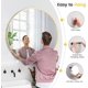 thumbnail image 4 of 30 pulgada round mirrors para wall decor metal frame circle mirror para entrada vanity dormitorio bathroom wall decor easy to install, 4 of 9
