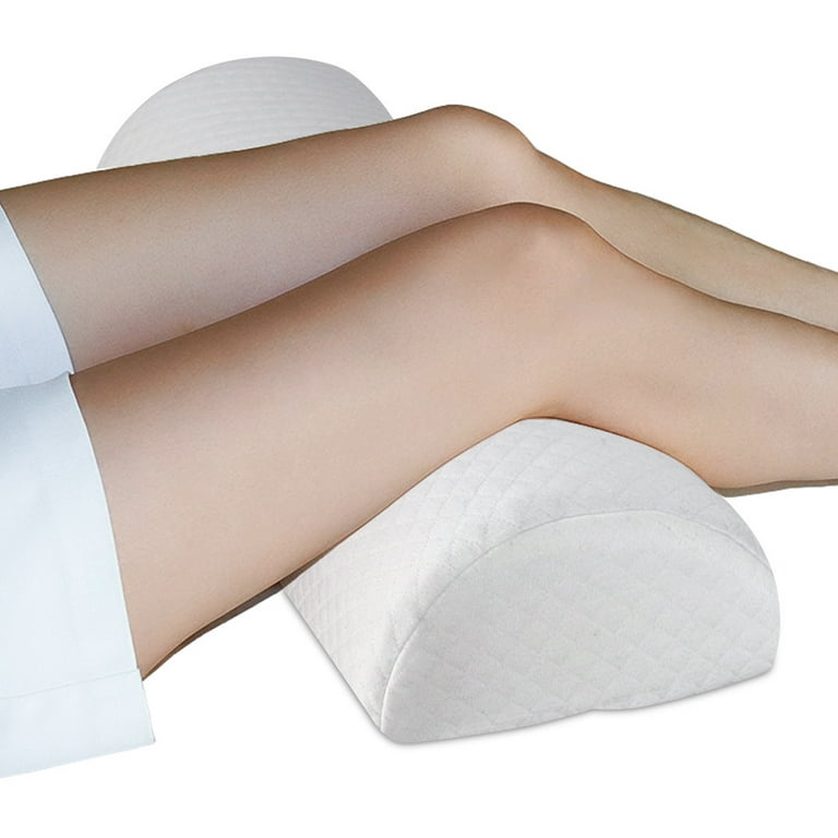 Hemoton Pillow Knee Leg Memory Cushion Bolster Support Legs Wedge Sleeping  Rest Spacer Sleep Cotton Between 