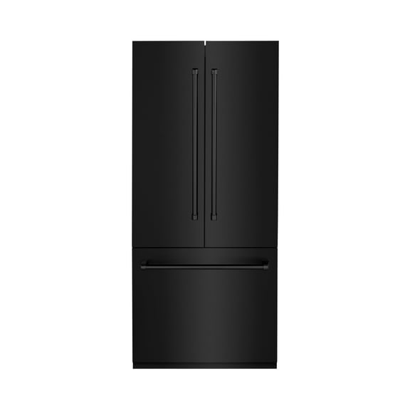 ZLINE KITCHEN AND BATH RBIVBS36 french door built in refrigerator