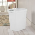 thumbnail image 6 of Sterilite 7.5 Gal. TouchTop™ Wastebasket White, 6 of 6