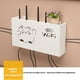 thumbnail image 3 of Billuyoard Contenedor de cable decorativo de escritorio para organización de enrutador, estante de enrutador Wifi montado en la pared, caja de Almacenamiento y organización del hogar D, 3 of 6