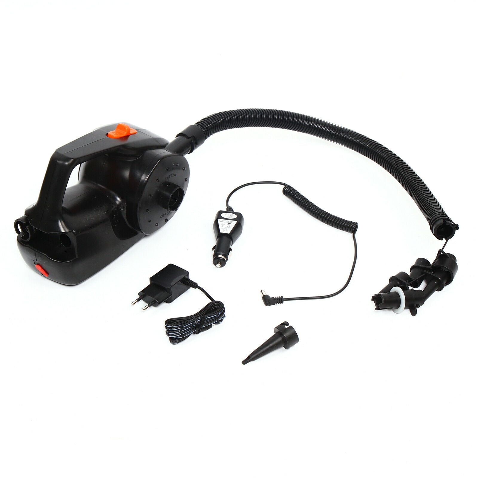 80w Electric Portable Air Pump QuickFill Inflatable Exhausted Pump for