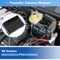 thumbnail image 3 of Unique Bargains No.68423302AA Transfer Case Control Module for Jeep Grand Cherokee for Dodge Durango 2019-2020 TCCM Module 4WD Transfer Case Enclosure Control Module with 8 Speed Transmission, 3 of 7