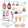 thumbnail image 4 of Battat Juego de juego de Salón de Helados Dulce Golosinas con 21 Piezas, Niños Pequeños y Juguetes Preescolares, 4 of 5