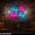 thumbnail image 3 of GLOWNEON Yay It's Lash Day LED Light, Neon Wall Art for Lash Studios, Salons and Beauty Rooms, 3 of 4