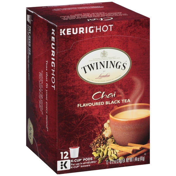 Twinings Of London Chai Tea KCup 1.44 oz (Pack of 6)