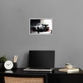thumbnail image 3 of No Limits Roadster Racing Car Print Man Cave Canvas Wall Art by Notoriart, White Floater Frame, 15"x10", 3 of 7