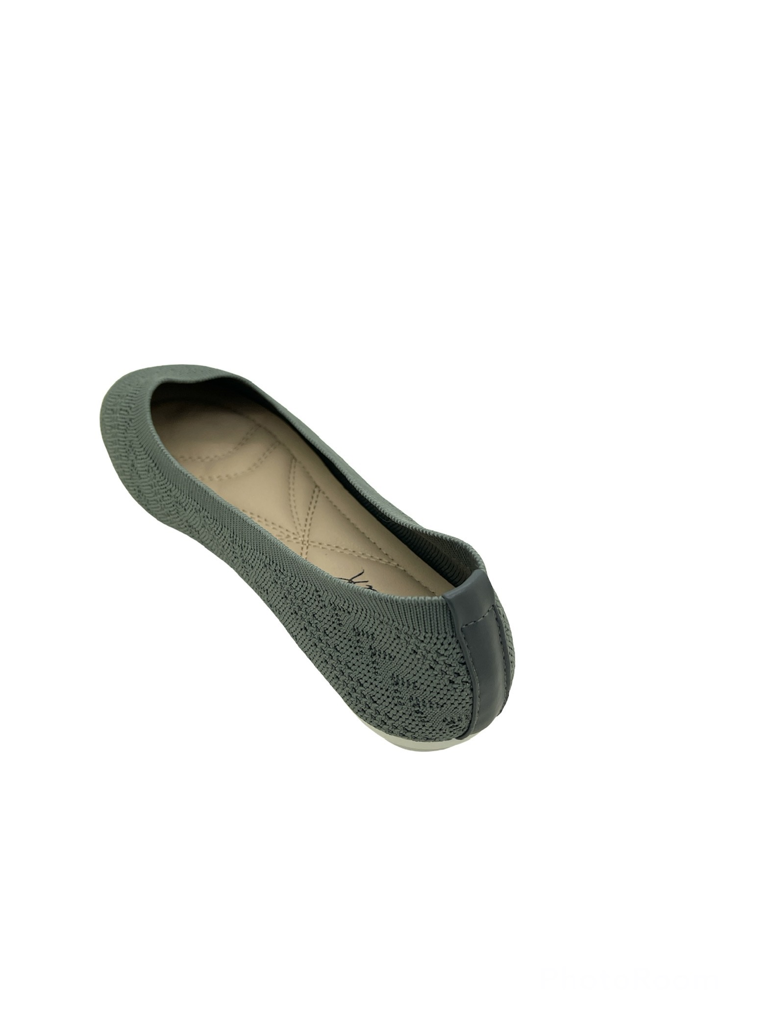Victoria K Knitted Textured Everyday Ladies Flats,