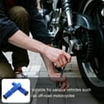thumbnail image 3 of unbranded 1Par Pedales Para Motocicleta En Aleación De Aluminio Con Superficie Antideslizante, 3 of 6