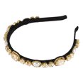 thumbnail image 1 of Bling Rhinestone Diadema Champagne Rhinestone Diadema de franela para mujer 5.51 x0.79, 1 of 7