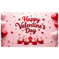 thumbnail image 3 of LUUFILx Valentine's Day Decoration Romantic Rose Heart Banner for Party Supplies Photography Backdrop Celebration Props Background Decor, 3 of 8