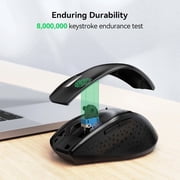 BEST- Tecknet Wireless Mouse 2.4G Usb | 6-Level 4800 Dpi | 30-Month Battery Life