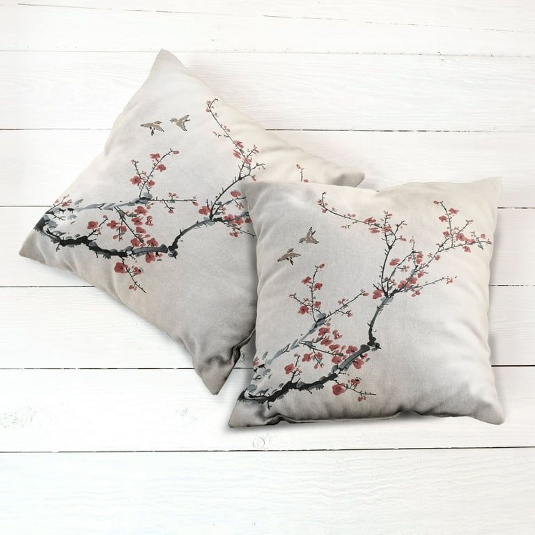 Walmart burgundy top throw pillows