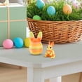 thumbnail image 4 of THHEIC 3D Printed Easter Eggs with Bunny Inside, 3.2in Bunny Egg Easter Basket Stuffers Gifts for Kid & Adults, 3D Printing Animals Toys for Home Executive Desk Decor, 4 of 6