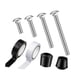 thumbnail image 2 of Color Guard Weight Anchor Ajuste de de servicio pesado Capa de Pole Protector Desgaste Resistente Servido 2 PCS Cinta de guardia, 2 of 8